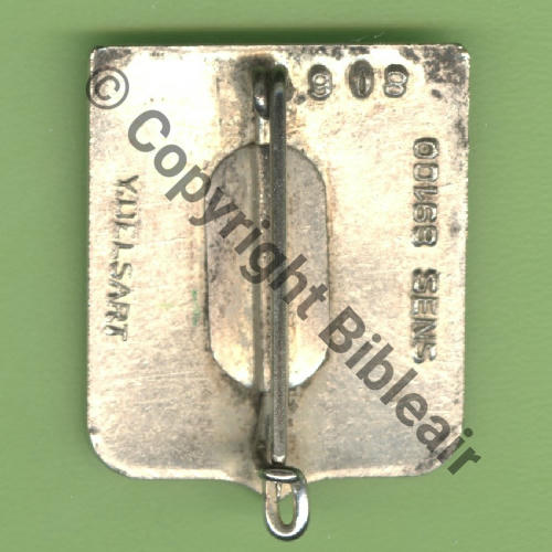 A0903 EE.54 DUNKERQUE METZ  De Bol allonge Dos lisse Frappe A908 coins aplatis 1989 Src.Y.GENTY 